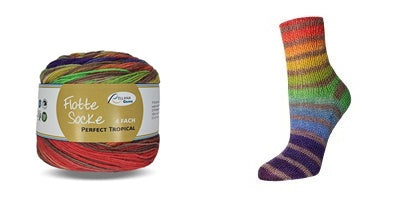 Flotte Socke Perfect Tropical by Rellana 100 g = 420 m