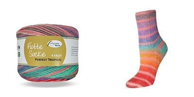 Flotte Socke Perfect Tropical by Rellana 100 g = 420 m