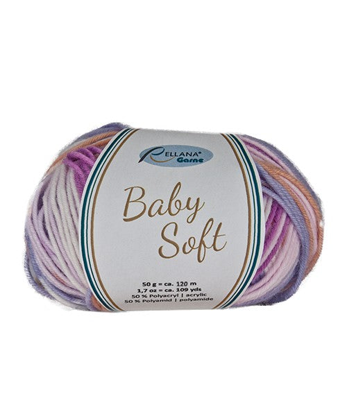 Baby Soft by Rellana Garne - 120 m / 50 g - 50% polyacrylic / 50% polyamide