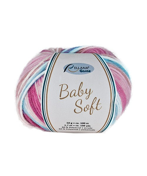 Baby Soft by Rellana Garne - 120 m / 50 g - 50% polyacrylic / 50% polyamide