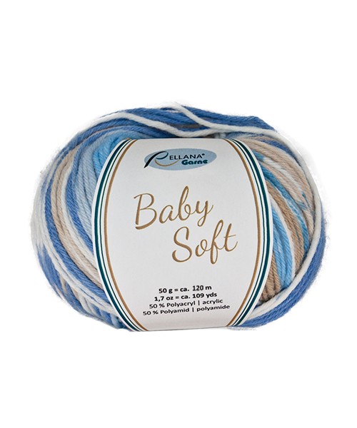 Baby Soft by Rellana Garne - 120 m / 50 g - 50% polyacrylic / 50% polyamide