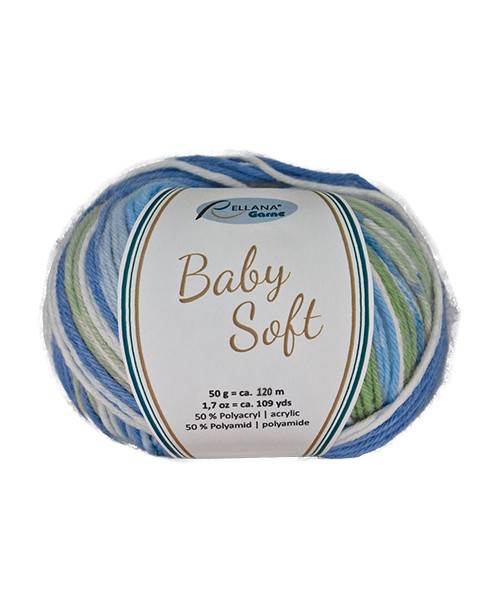 Baby Soft by Rellana Garne - 120 m / 50 g - 50% polyacrylic / 50% polyamide