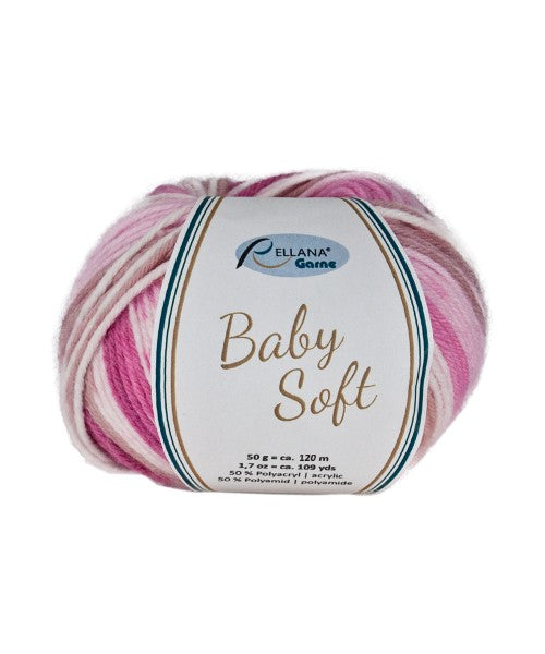 Baby Soft by Rellana Garne - 120 m / 50 g - 50% polyacrylic / 50% polyamide