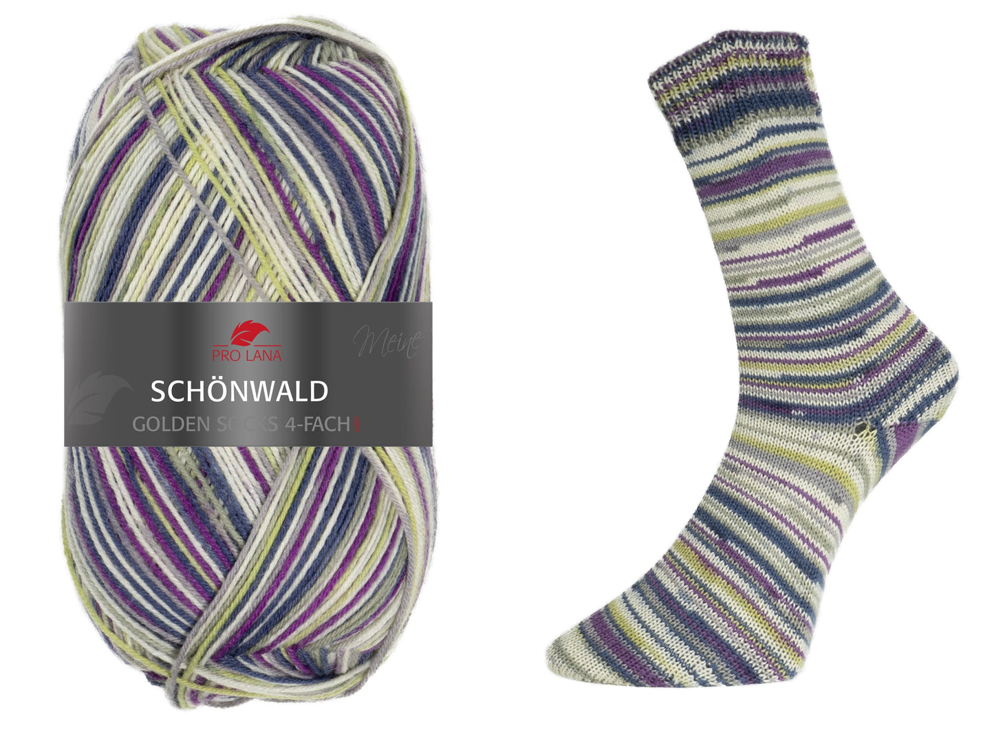 Schönwald - sock yarn from ProLana - 4ply - 100 g = approx. 420 m