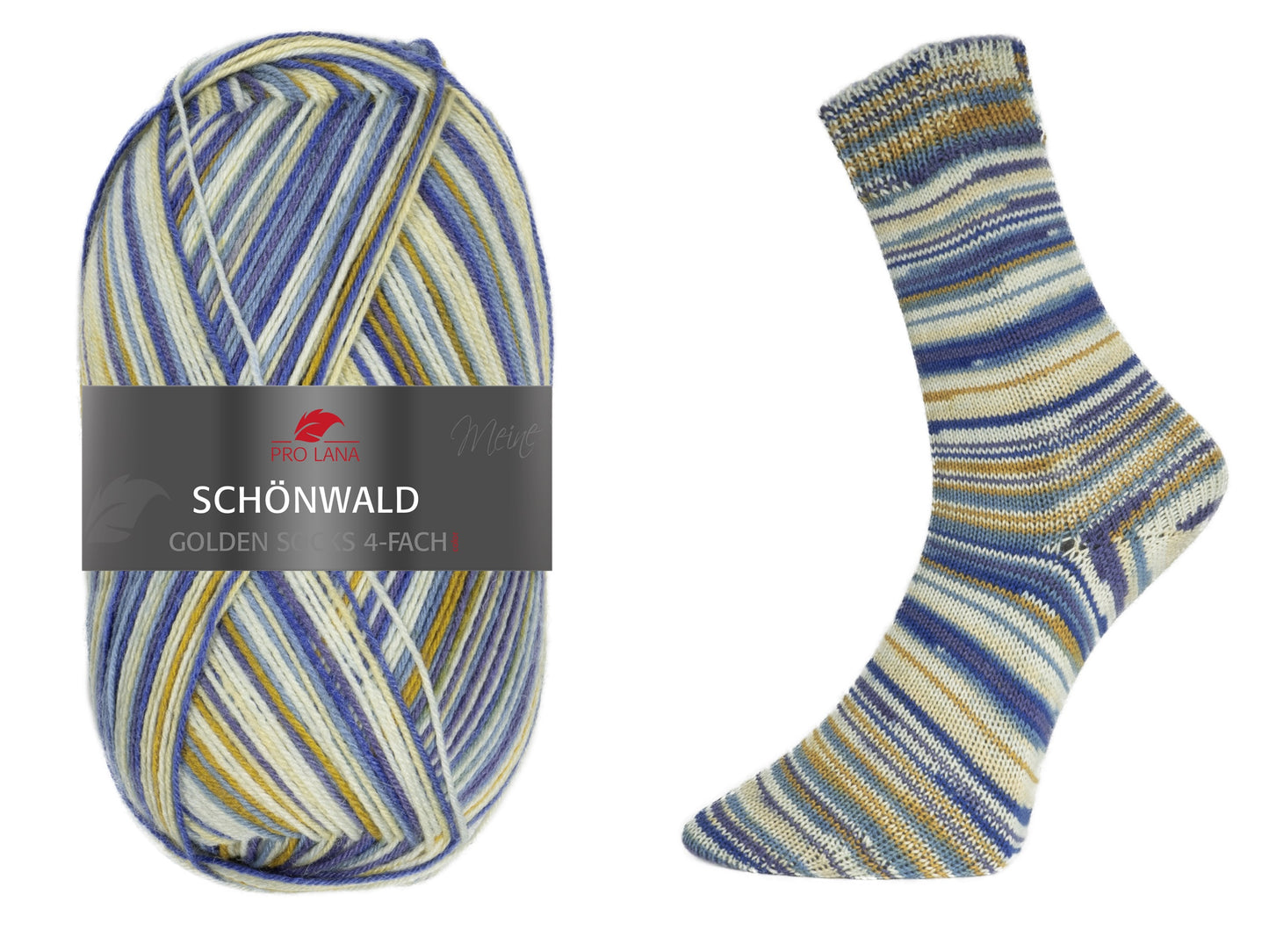 Schönwald - sock yarn from ProLana - 4ply - 100 g = approx. 420 m