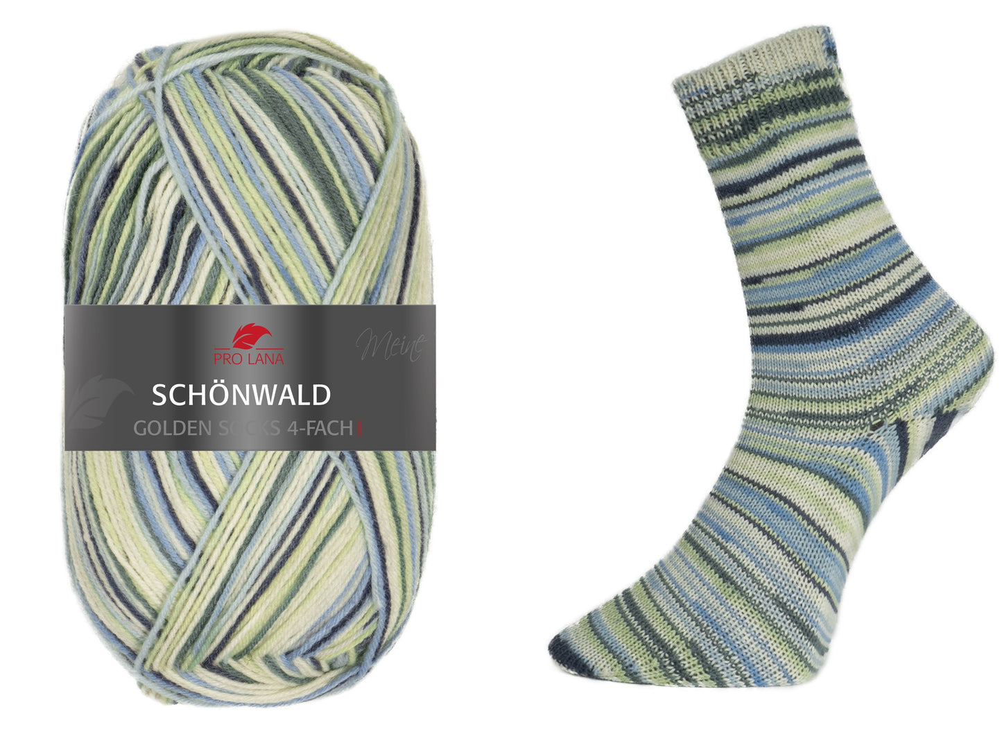 Schönwald - sock yarn from ProLana - 4ply - 100 g = approx. 420 m
