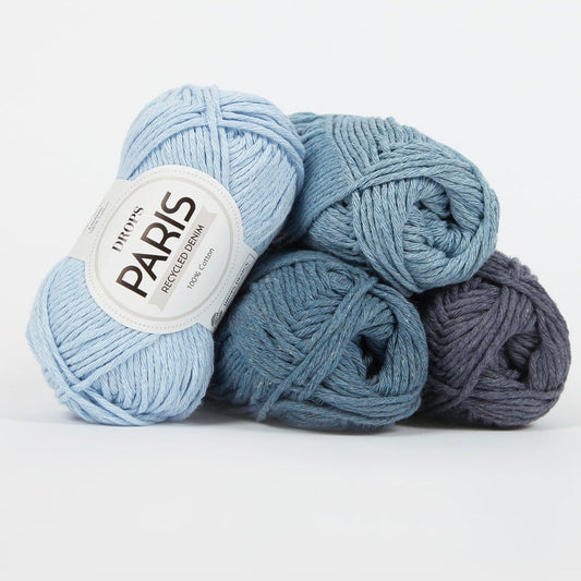 Drops Paris Baumwollgarn in verschiedenen Farben