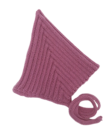 Baby hat, Pixie hat, 100% wool (Merino), hand-knitted, size 0-6 / 6-12 months