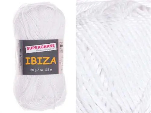 Ibiza Baumwollgarn 125 m / 50 g mercerisiert