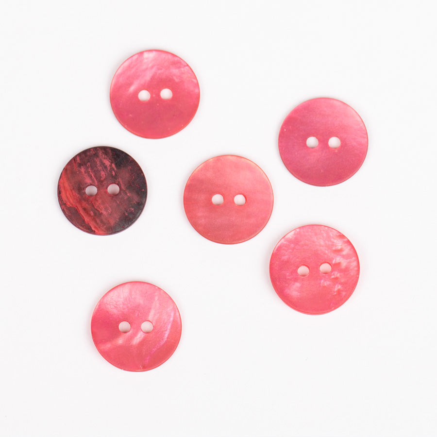Round (red) no. 605 - 15 mm