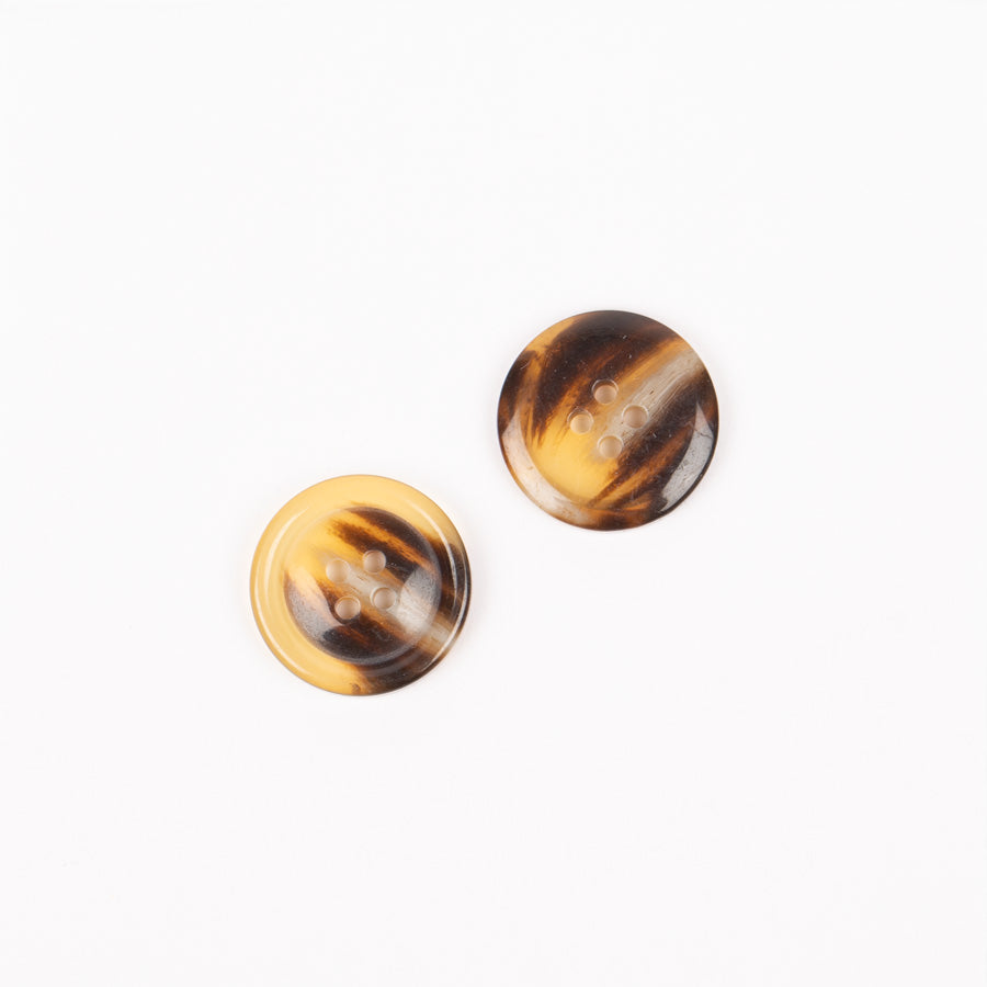 Imitation horn (caramel) no. 709 - 18 mm