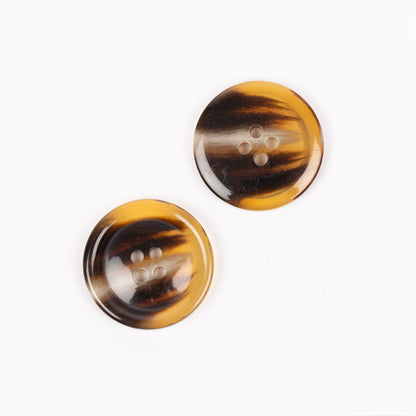 Imitation horn (caramel) no. 711 - 25 mm