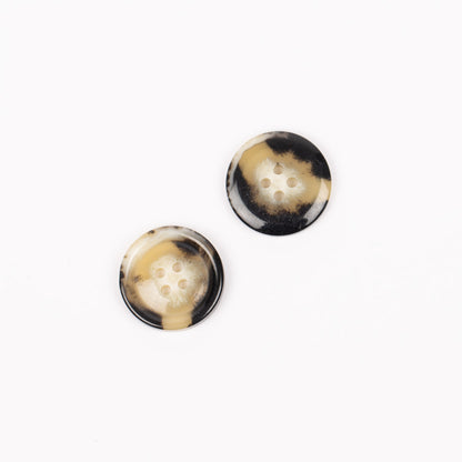Imitation horn (mocha) no. 712 - 18 mm