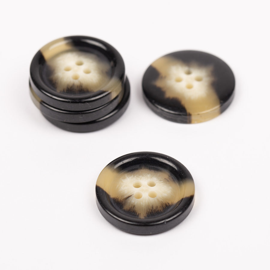 Hornimitat (mokka) no. 714 - 25 mm
