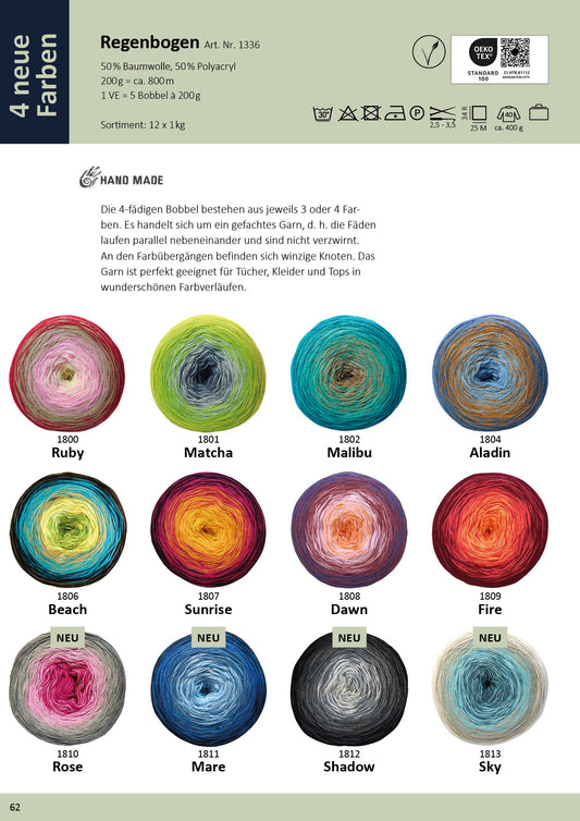 Rellana - Regenbogen 200 g / 800 m