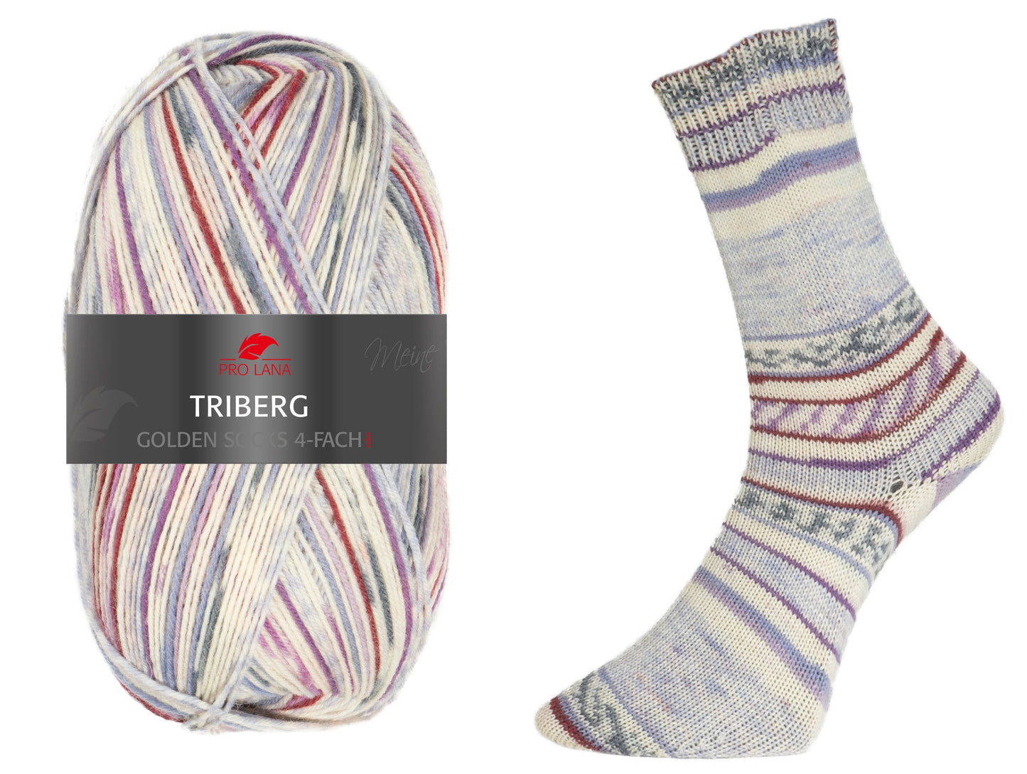 Triberg - sock yarn from ProLana - 4ply - 100 g = approx. 420 m