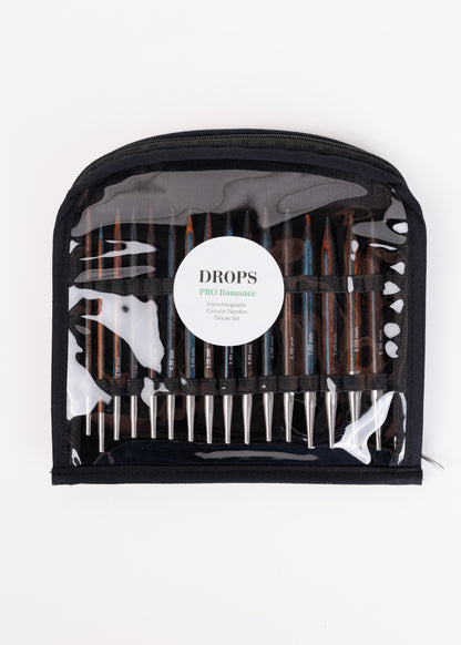 DROPS Pro Romance Interchangeable Needle Tips Deluxe Set