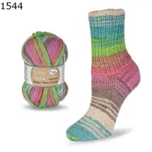 Flotte Socke 4f. Bambus-Merino Emotion 100 g = 420 m