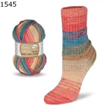 Flotte Socke 4f. Bambus-Merino Emotion 100 g = 420 m