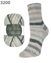 Flotte Socke 4f. Men´s Socks 100 g = 420 m