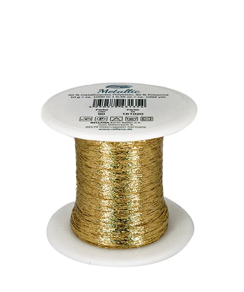 Rellana Metallic - Beilaufgarn - 10 g / 1000 m
